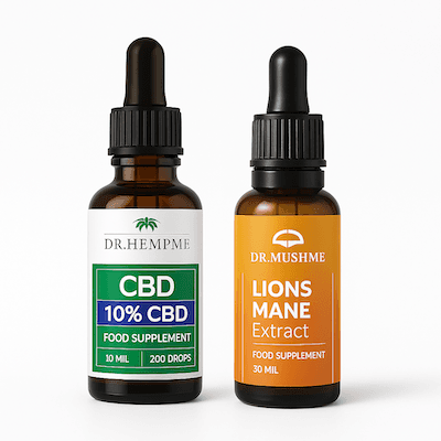 CBD 10% Oil + FREE Lion’s Mane Extract