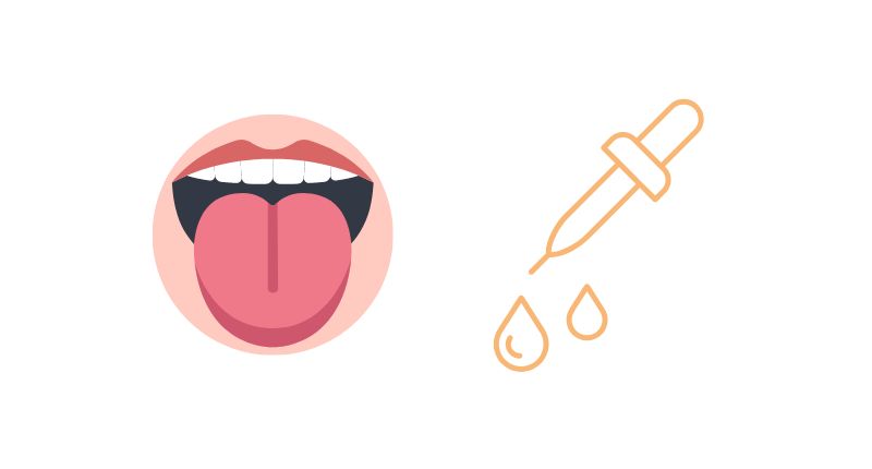 why do you place cbd oil under the tongue