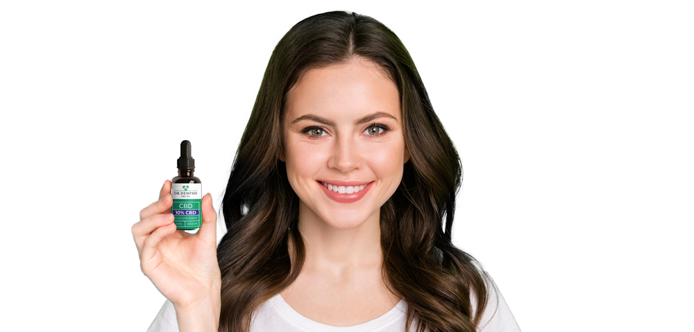 women with cbd oil